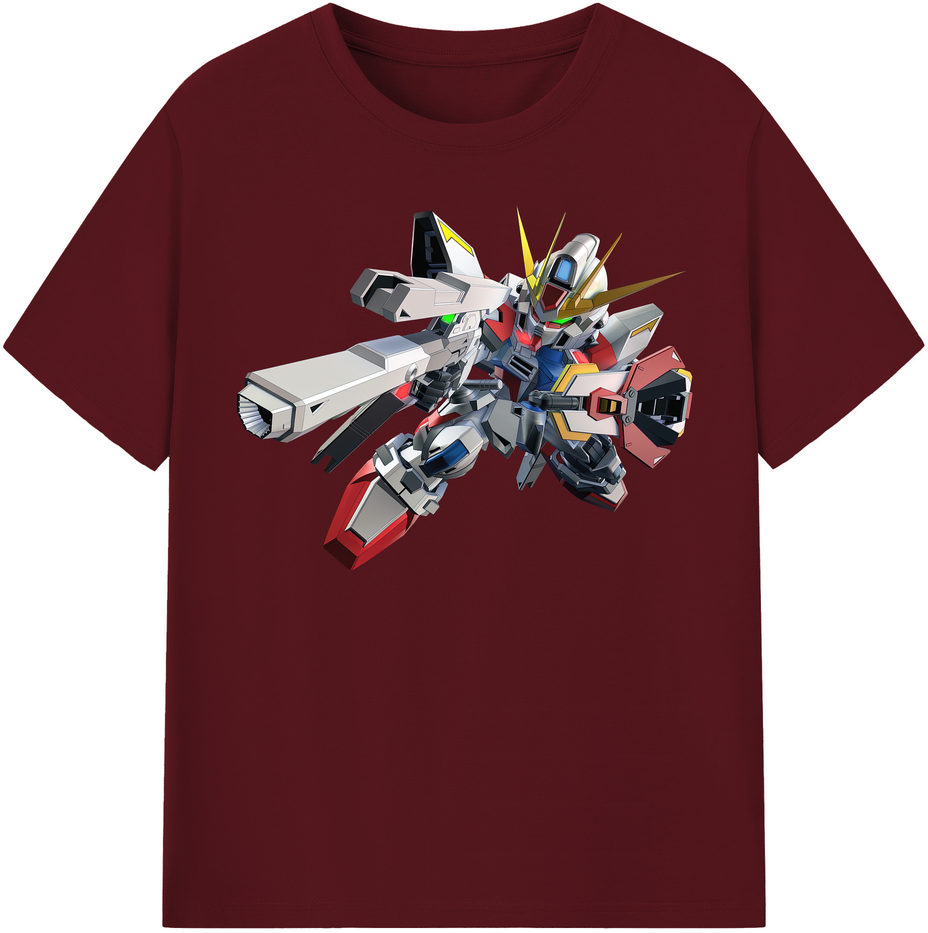 （画像用） 機動戦士ガンダム Mobile Suit Gundam 綿100％半袖Tシャツ（フロントプリント）